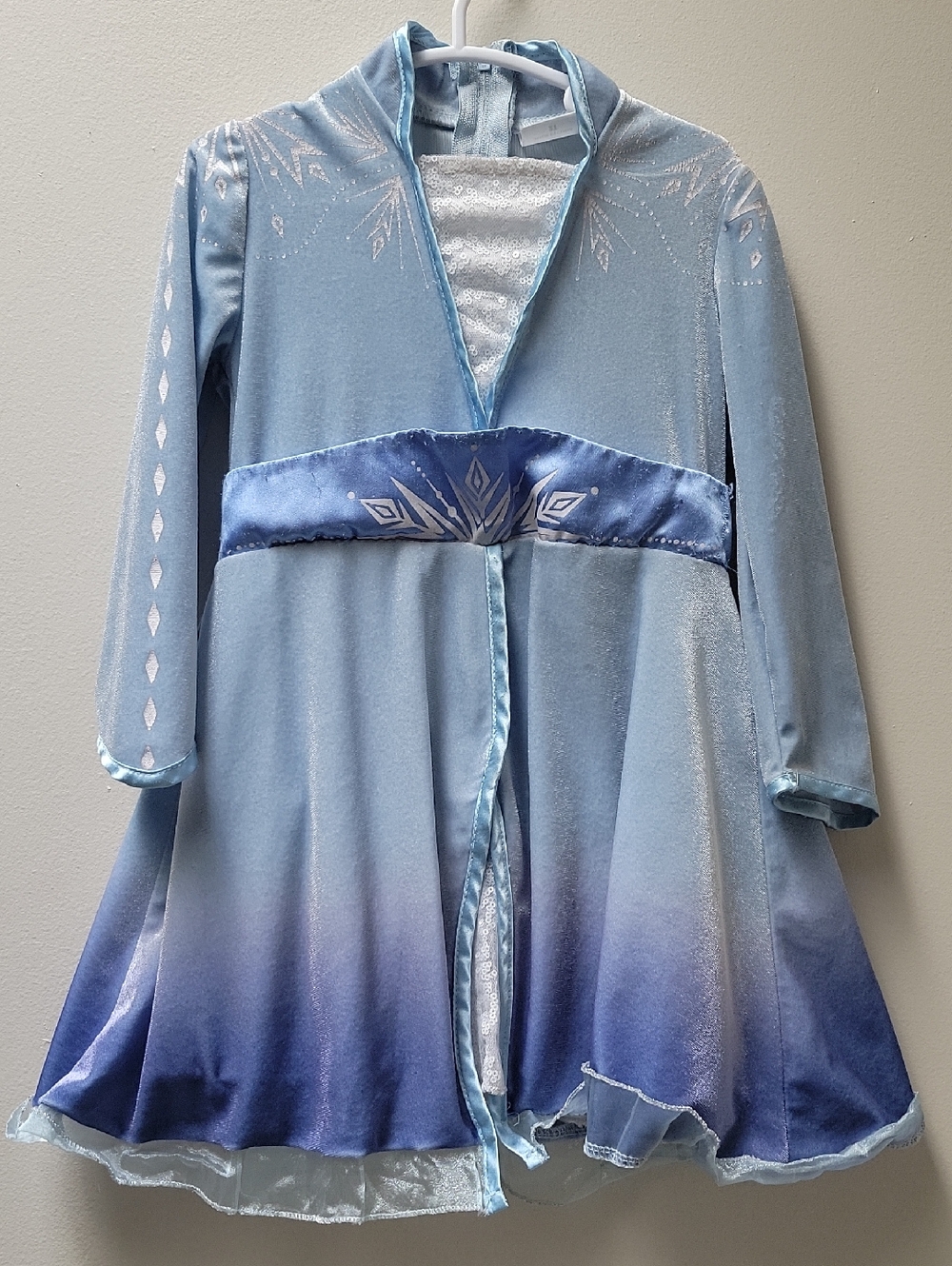 Disney Frozen Blue Sparkle Princess Costume Dress